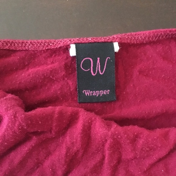 Wrapper Blouse Red - Picture 4 of 5